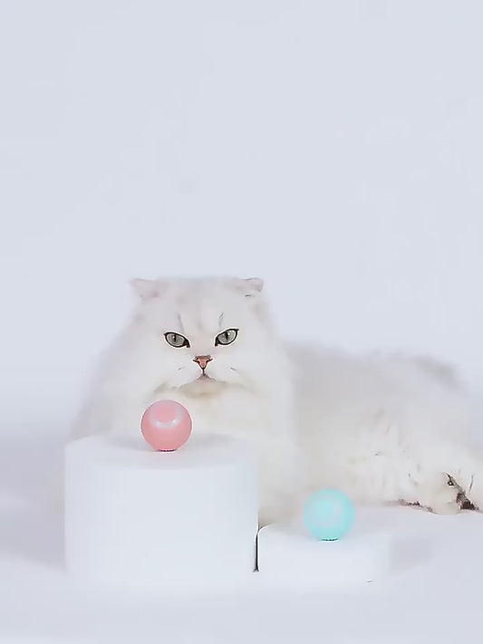 ¡Bola Rodante Inteligente para Gatos! 🐱⚙️ Juguete Recargable e Interactivo para Horas de Diversión en Casa 🎉🏠